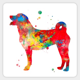 Appenzeller Sennenhund Dog Watercolor Painting Sticker